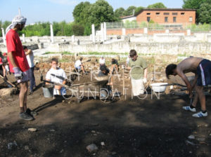 Етап от археологическите проучвания на древния Абритус